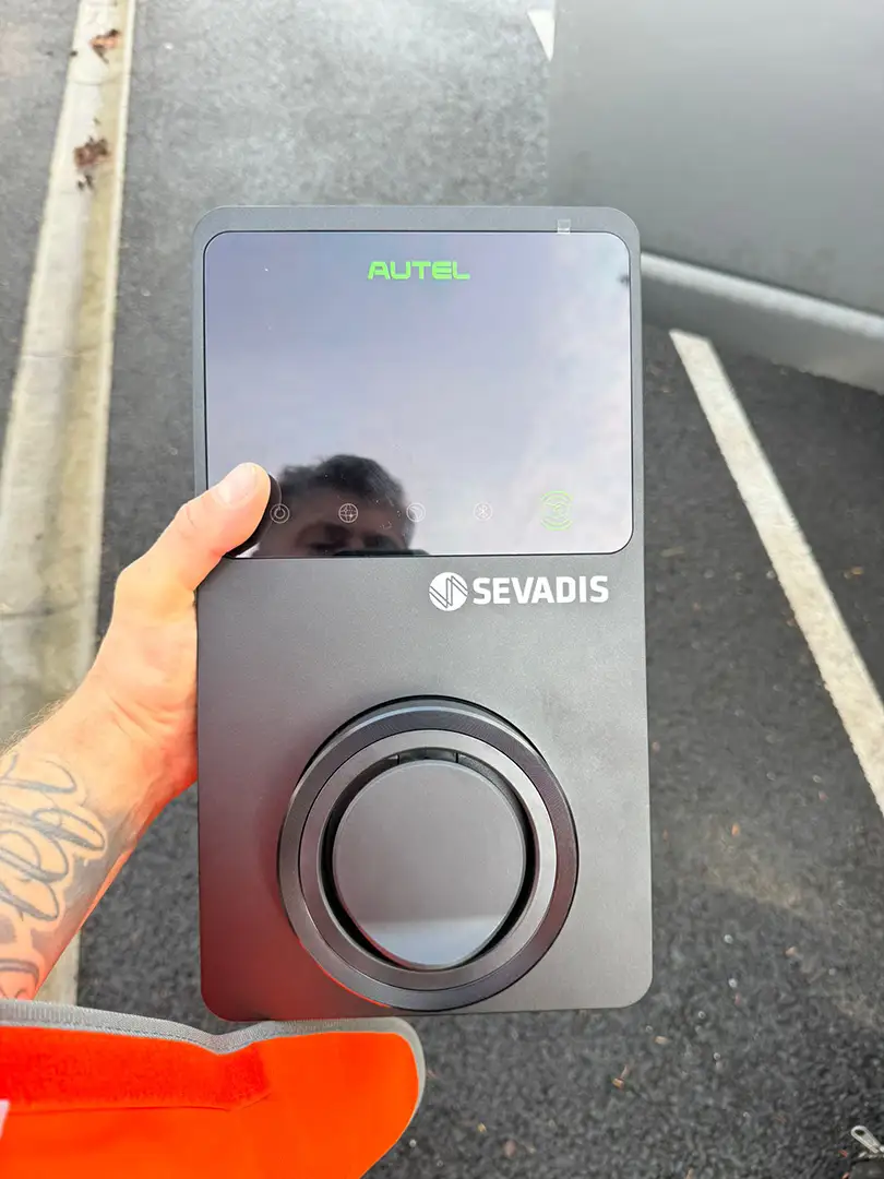 The Sevadis EV Charger.