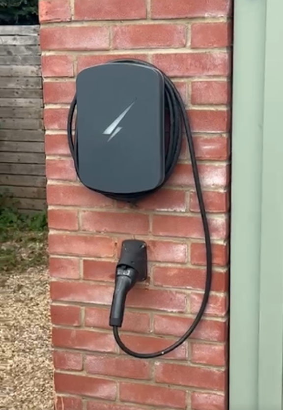 EV charger installation