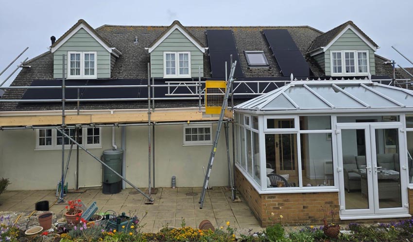 Solar PV and Battery Storage installation
