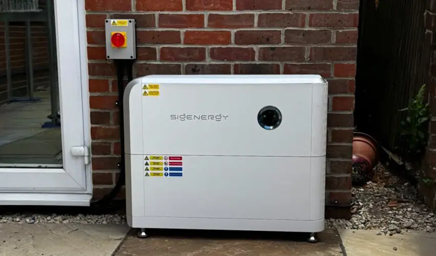 Solar battery installation Andover